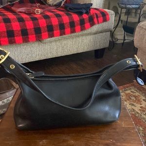Black vintage coach